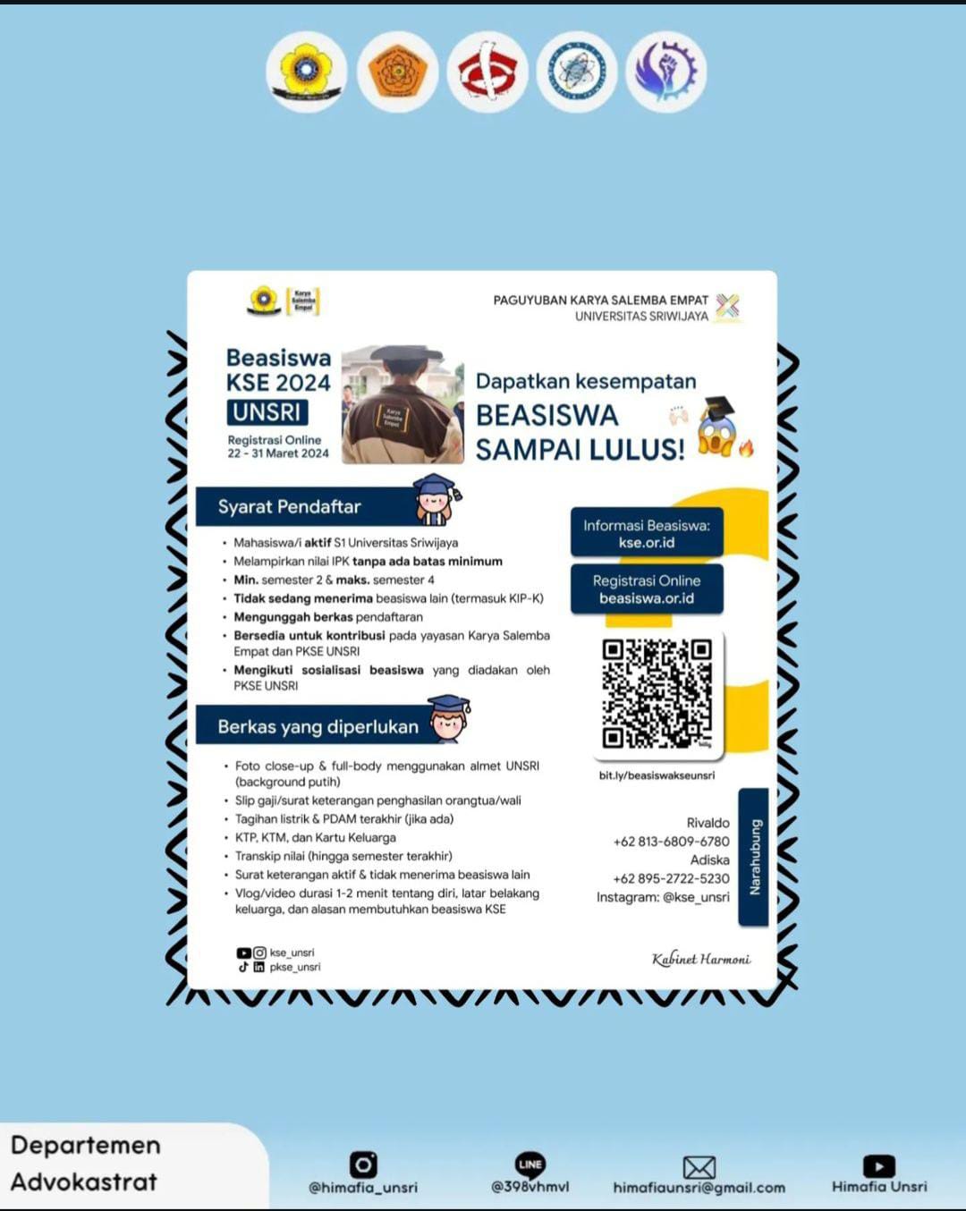 Sekilas Info Adkesma #3 :  Beasiswa Karya Salemba Empat (KSE)